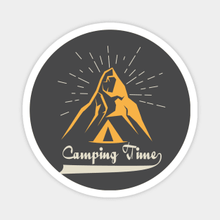 Camping time Magnet